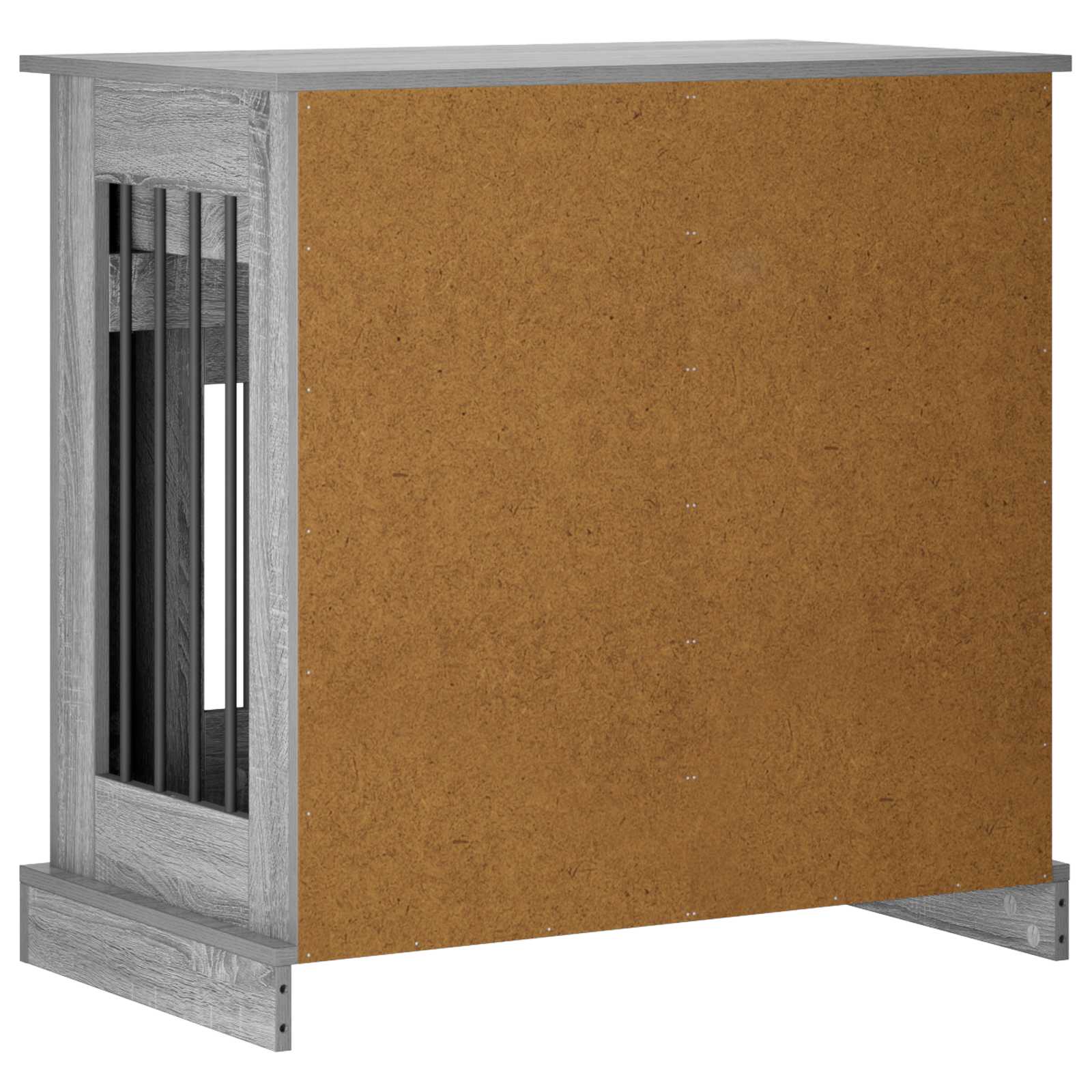 Mobile da cassa per cani Sonoma grigio 80 x 47,5 x 80 cm