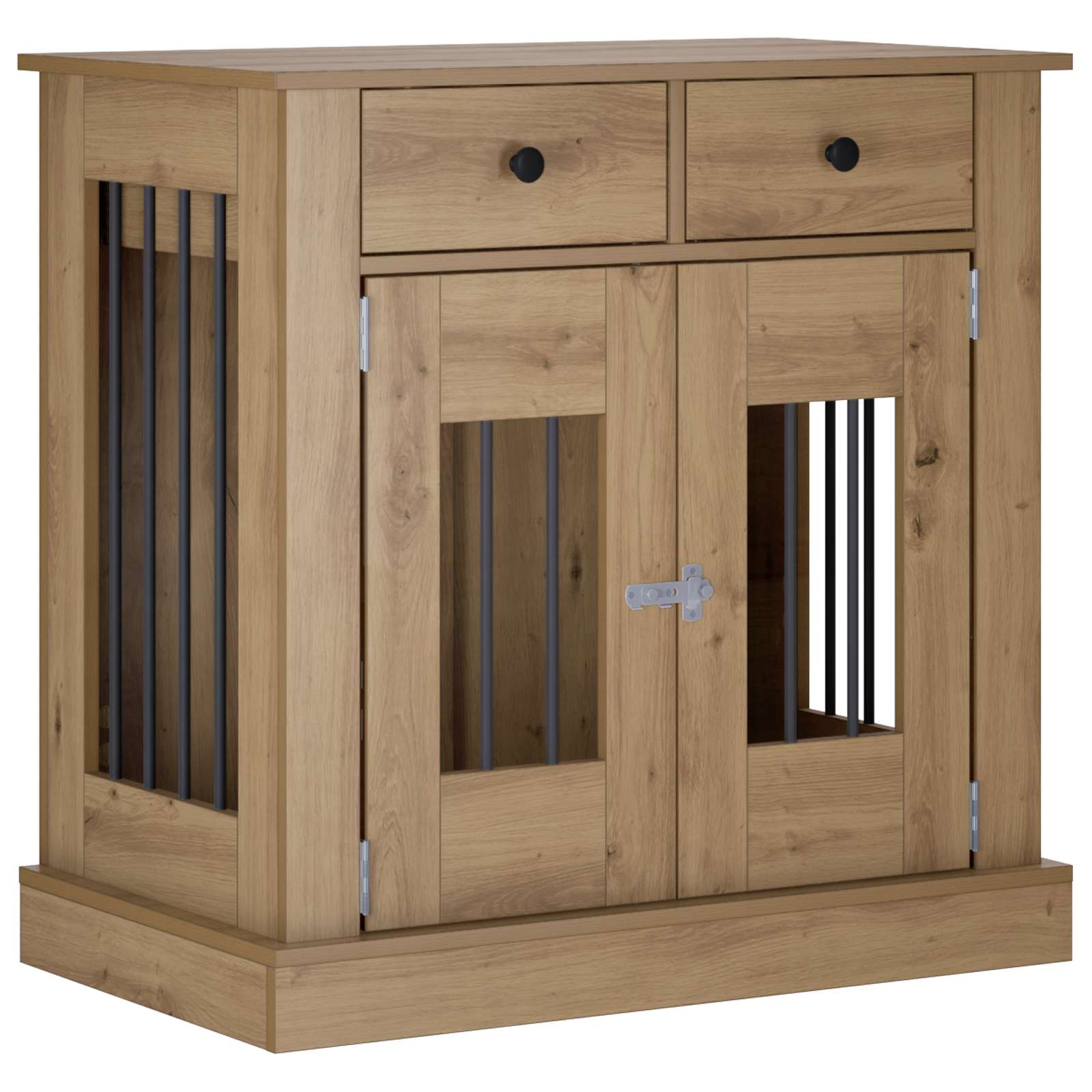 Mobile da cassa per cani Rovere Artigianale 80 x 47,5 x 80 cm