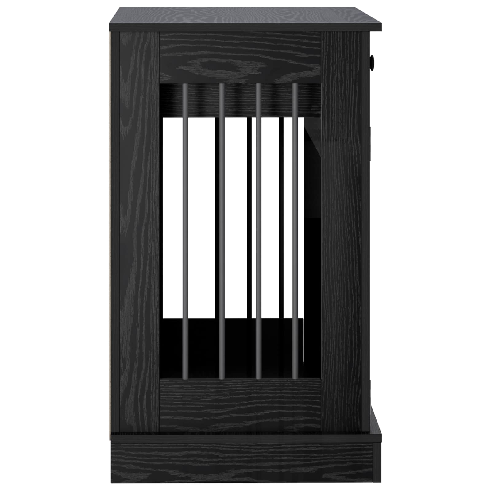 Mobile da cassa per cani Rovere Nero 90 x 47,5 x 80 cm