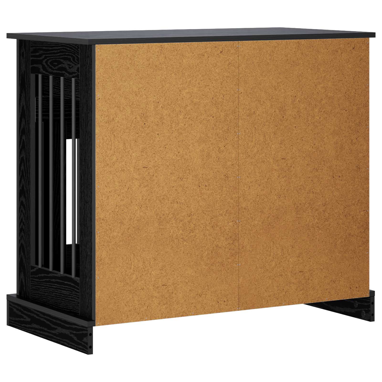 Mobile da cassa per cani Rovere Nero 90 x 47,5 x 80 cm