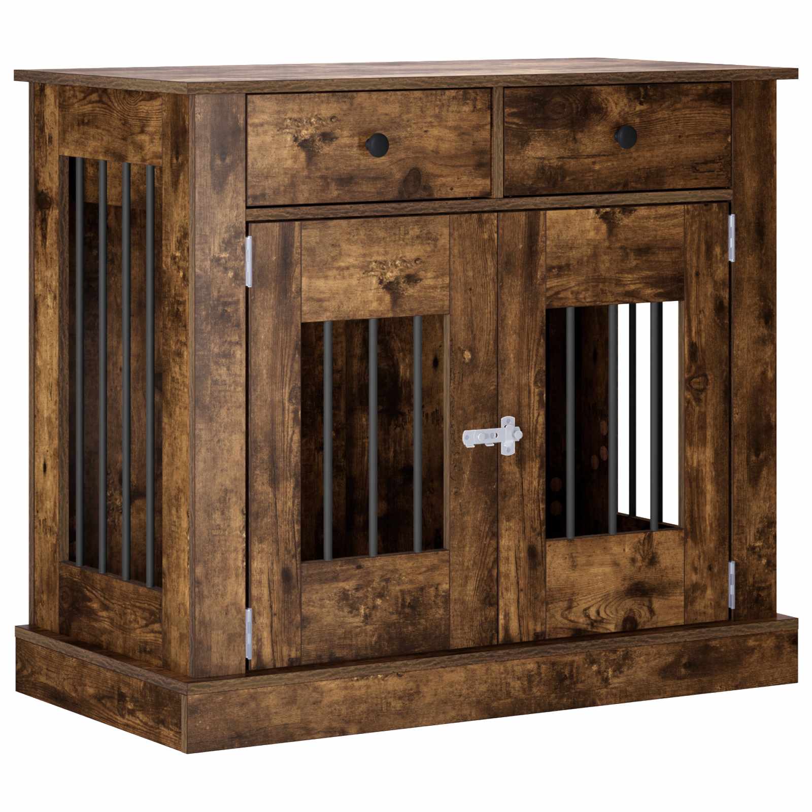 Mobile da cassa per cani Rovere Fumo 90 x 47,5 x 80 cm