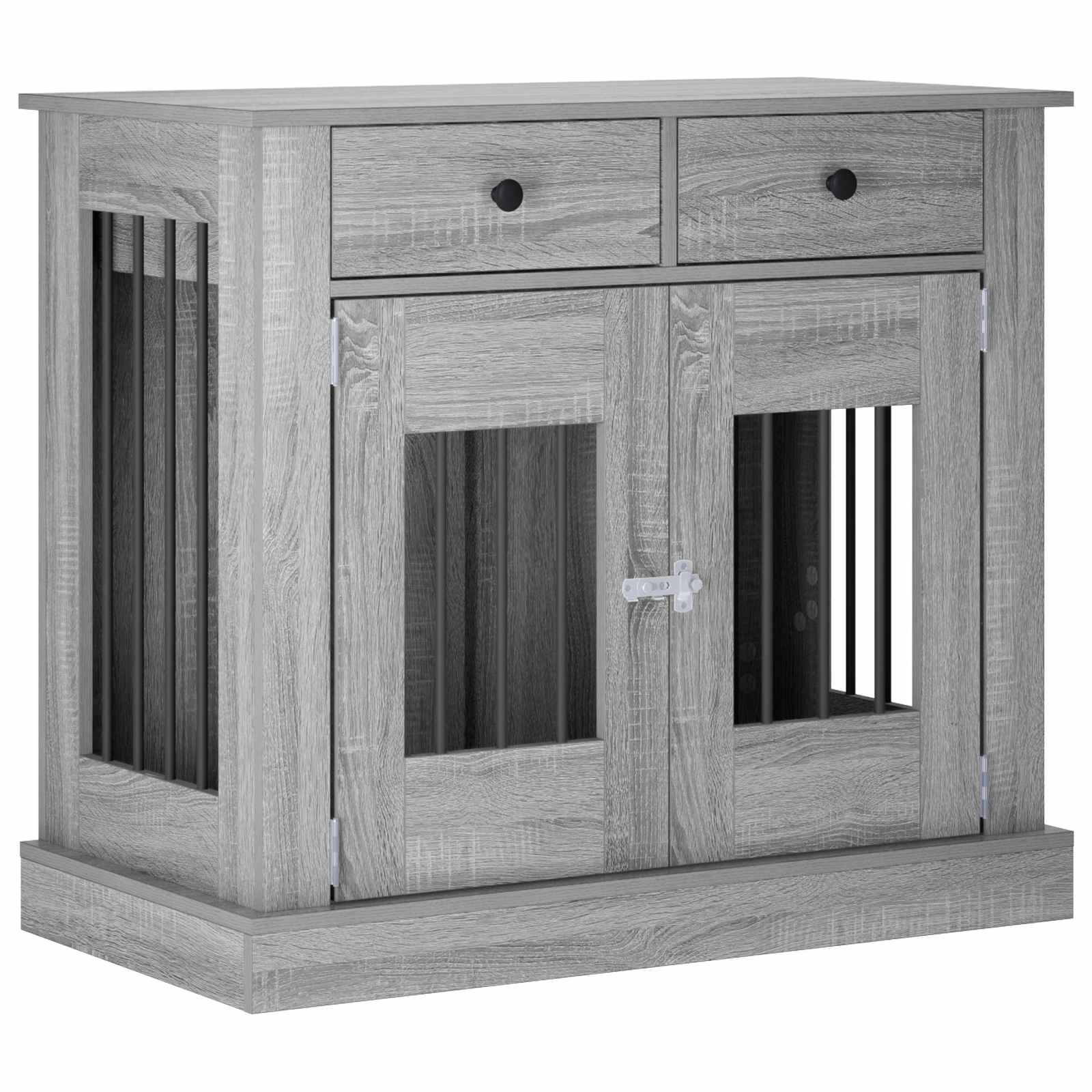 Mobile da cassa per cani Sonoma grigio 90 x 47,5 x 80 cm