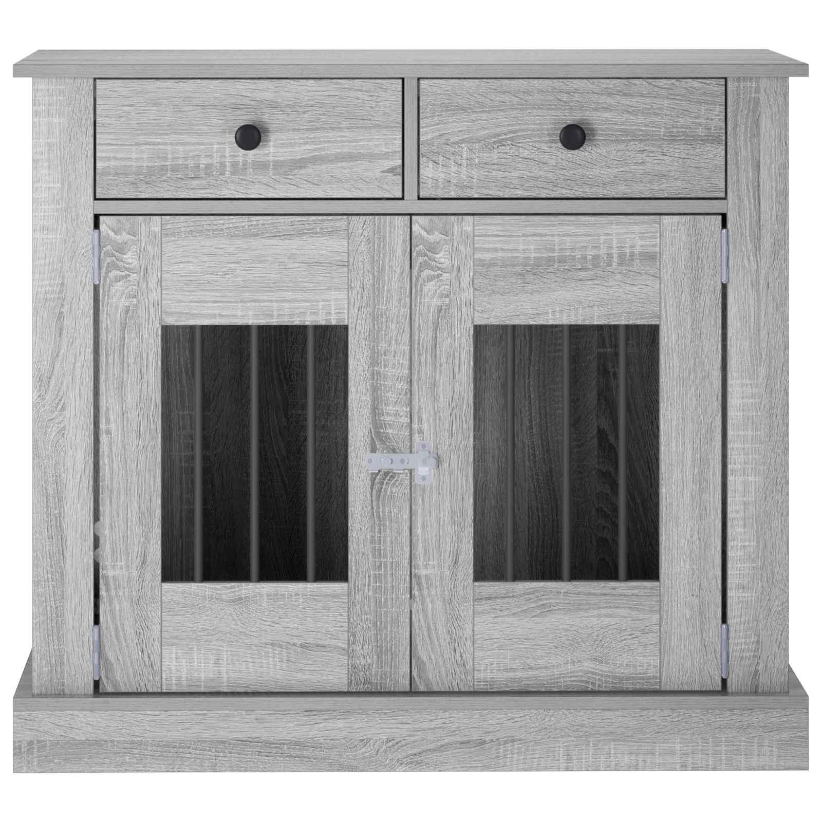 Mobile da cassa per cani Sonoma grigio 90 x 47,5 x 80 cm