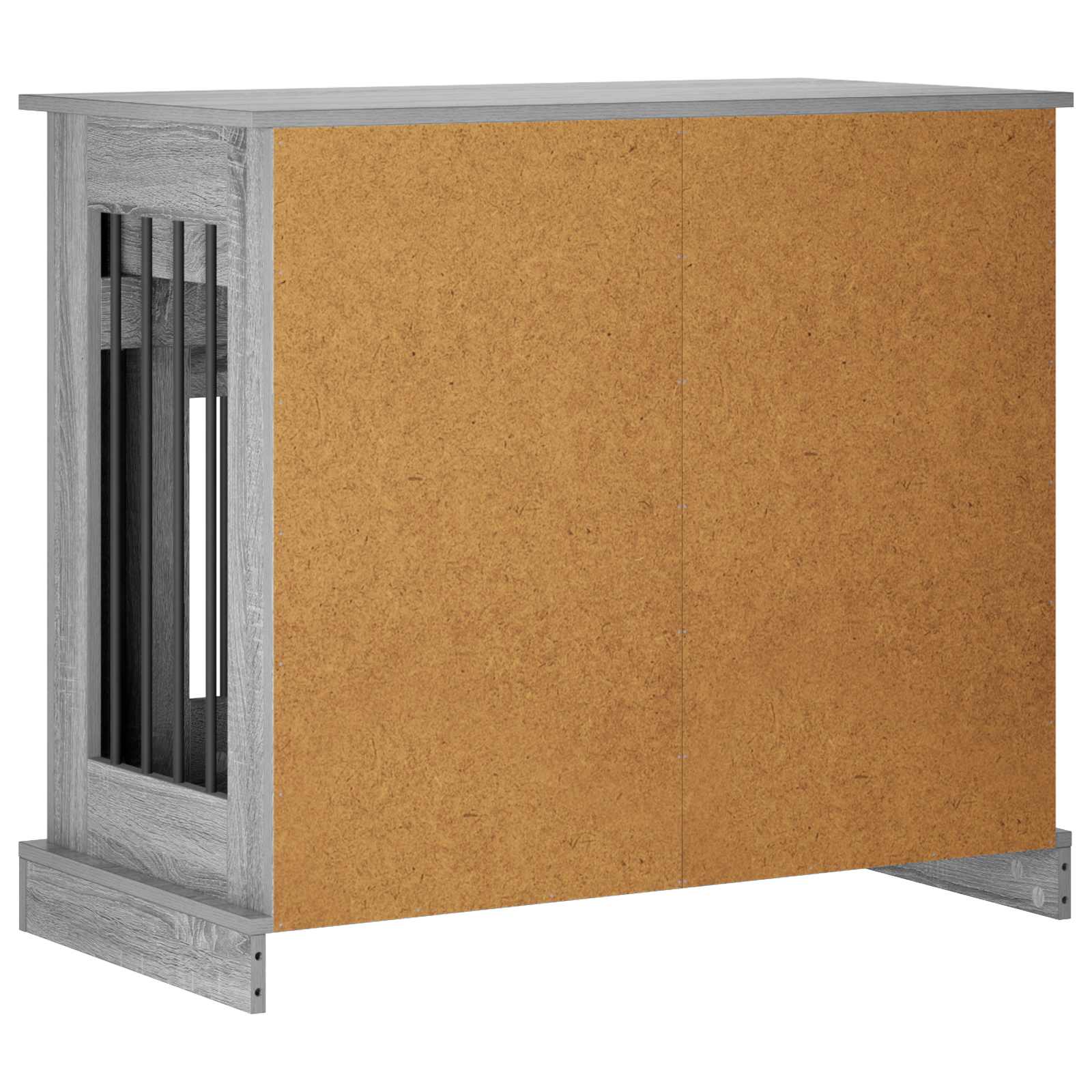 Mobile da cassa per cani Sonoma grigio 90 x 47,5 x 80 cm