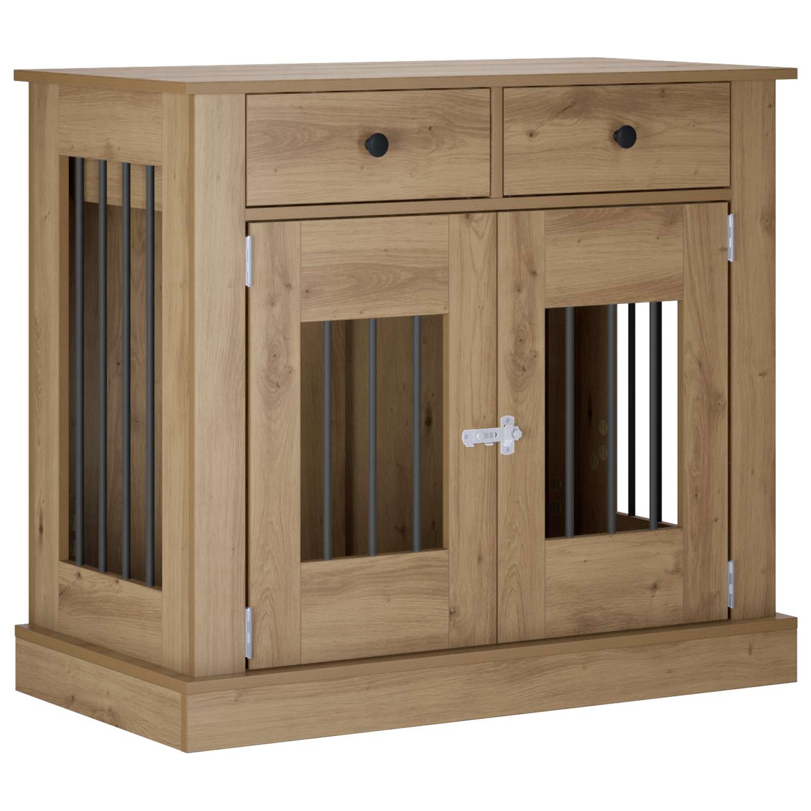 Mobile da cassa per cani Rovere Artigianale 90 x 47,5 x 80 cm