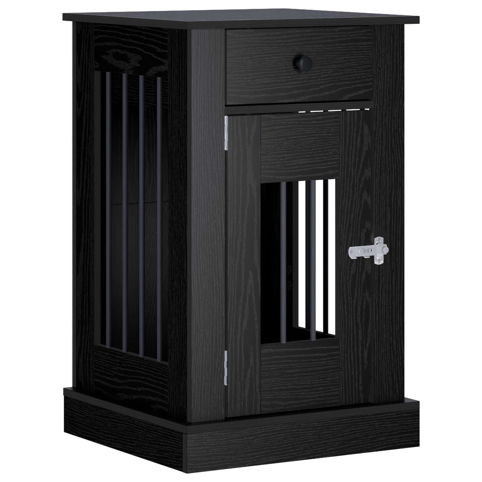 Mobile da cassa per cani Rovere Nero 50 x 47,5 x 80 cm