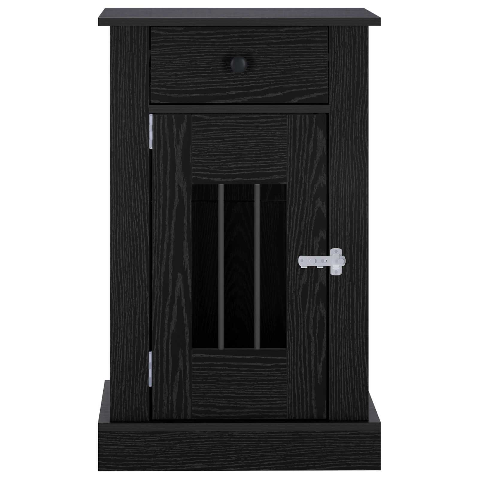 Mobile da cassa per cani Rovere Nero 50 x 47,5 x 80 cm