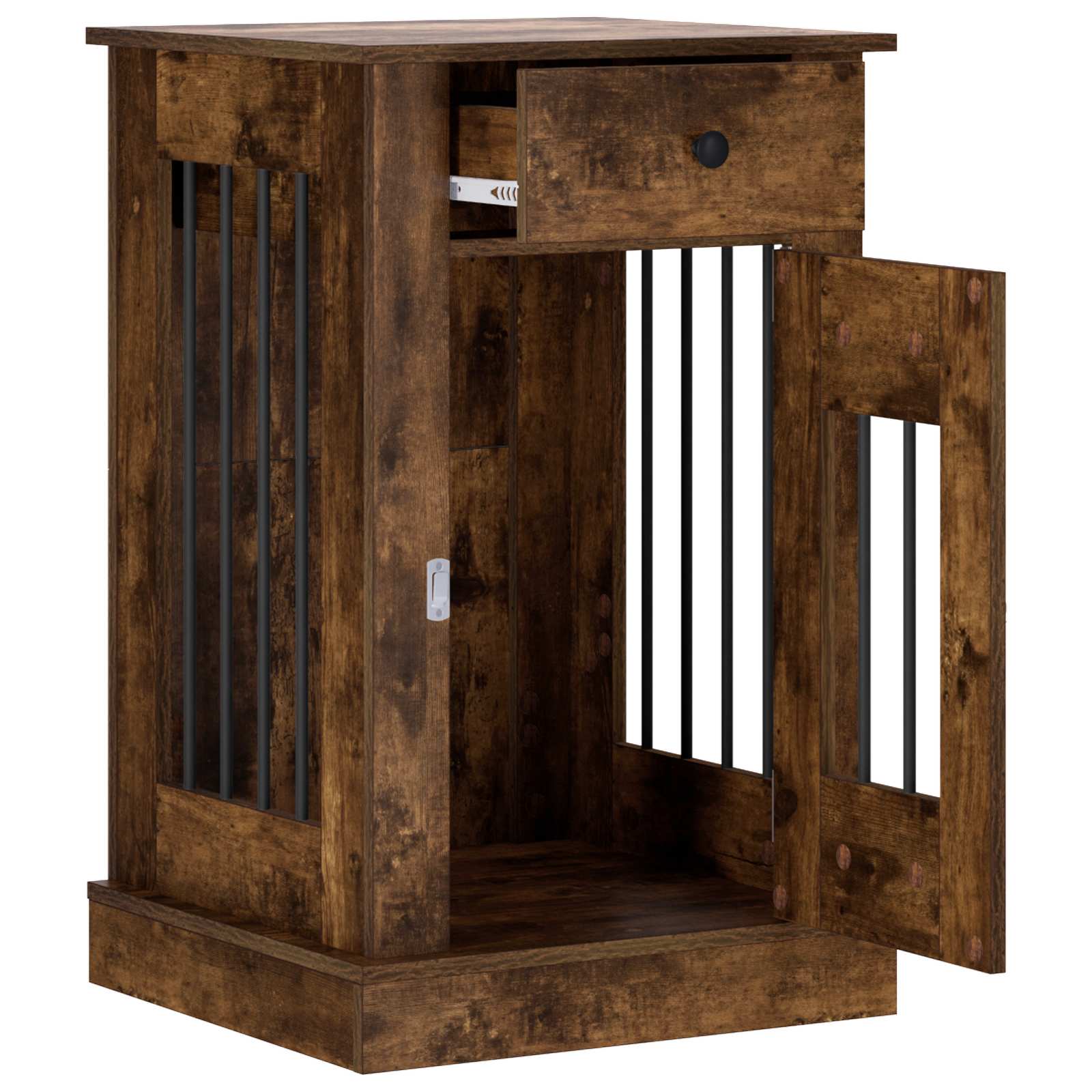 Mobile da cassa per cani Rovere Fumo 50 x 47,5 x 80 cm