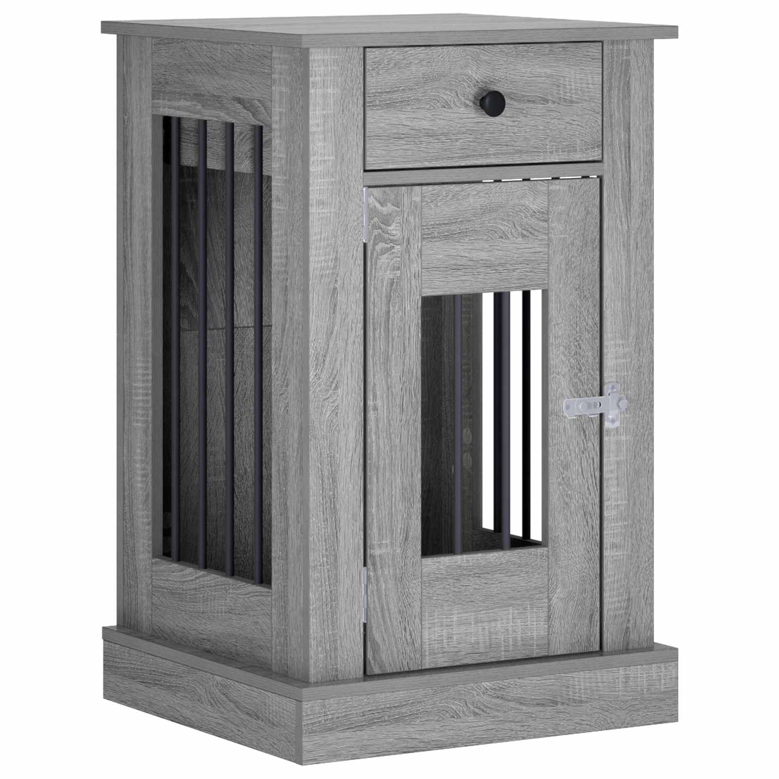 Mobile da cassa per cani Sonoma grigio 50 x 47,5 x 80 cm