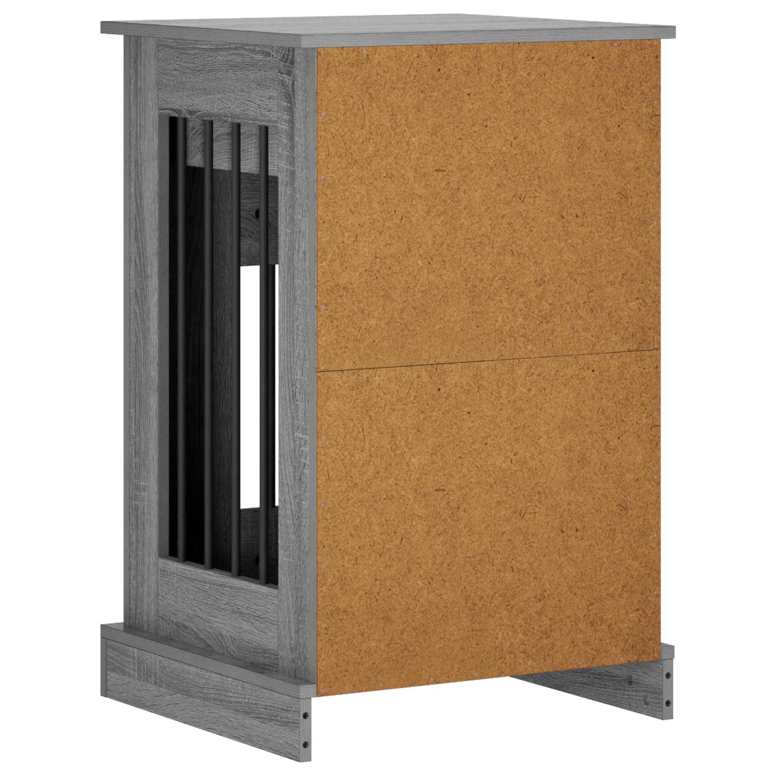 Mobile da cassa per cani Sonoma grigio 50 x 47,5 x 80 cm