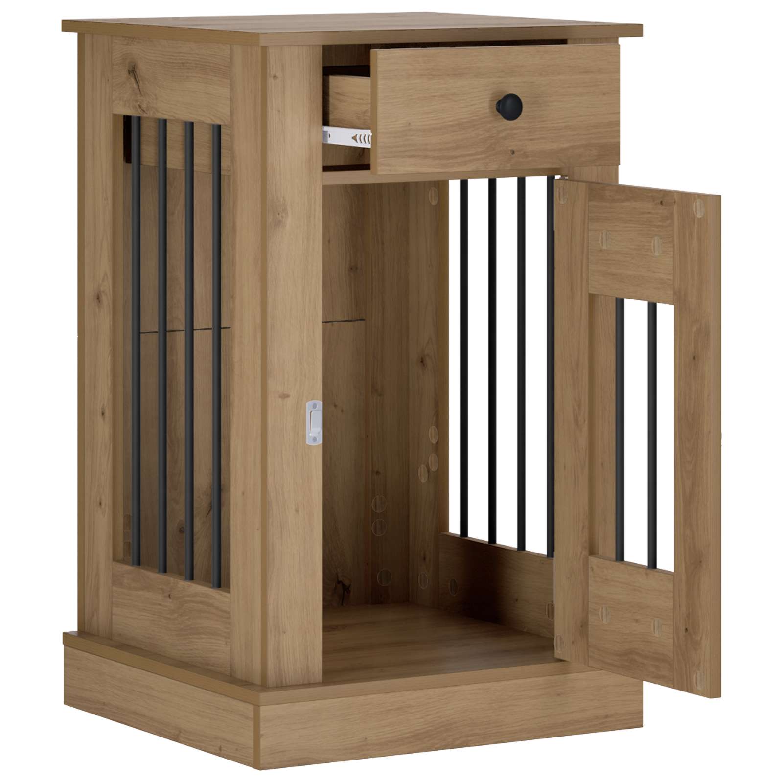 Mobile da cassa per cani Rovere Artigianale 50 x 47,5 x 80 cm