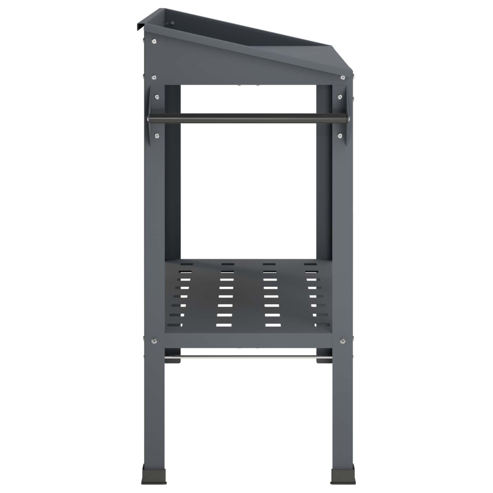 Tavolo da Vaso con Ruote 96 x 50 x 89 cm