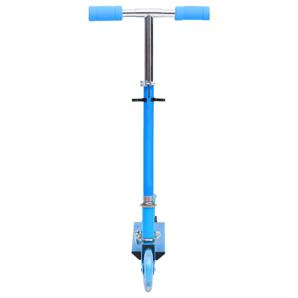 Monopattino Bambini 2 Ruote Manubrio Regolabile Alluminio Blu