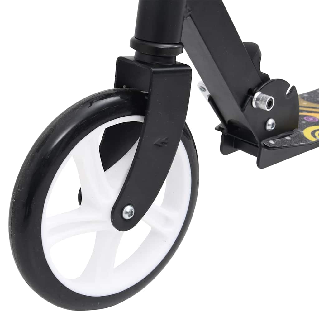 Monopattino per Bambini a 2 Ruote Manubrio Regolabile Giallo