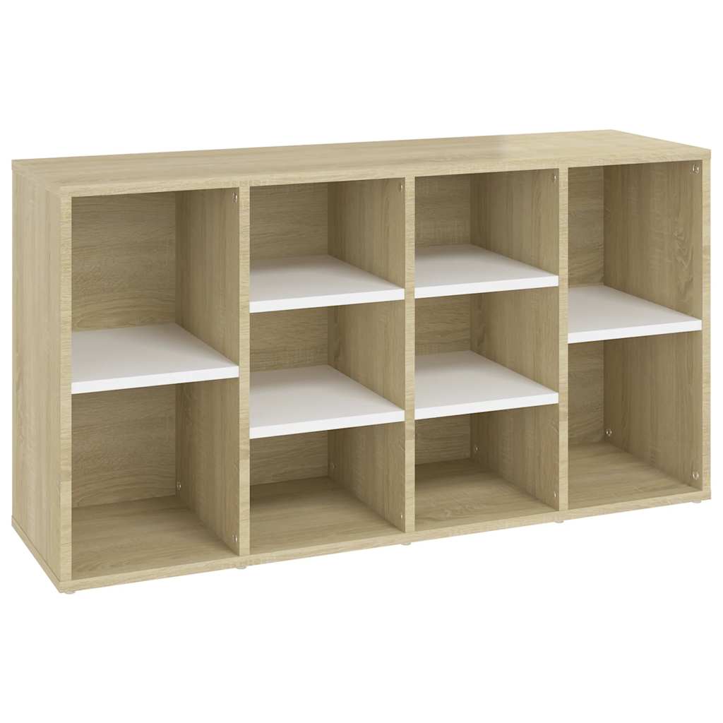 Scarpiera Panchina Bianca Rovere Sonoma 103x30x55 Multistrato