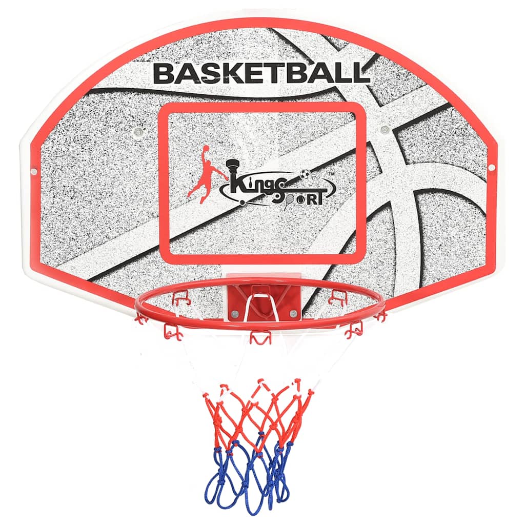 Set Tabellone da Basket da Parete 3 pz 66x44,5 cm