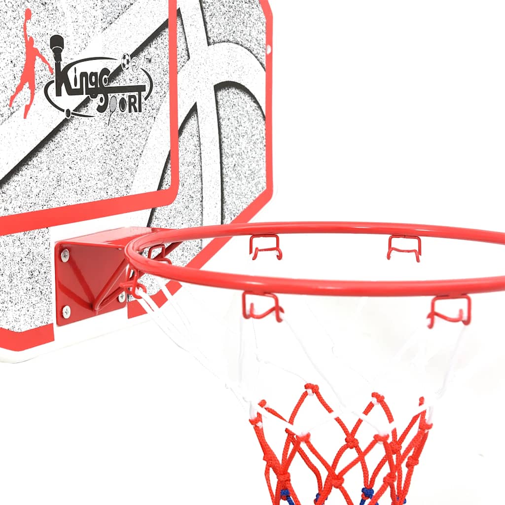 Set Tabellone da Basket da Parete 3 pz 66x44,5 cm