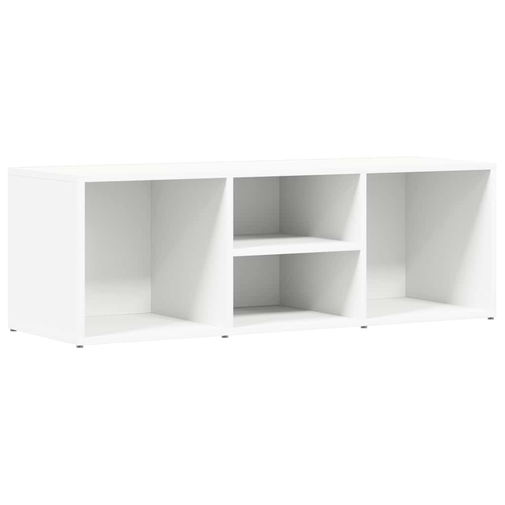 Scarpiera con Panchina Bianca 102x35x35 cm in Legno Multistrato