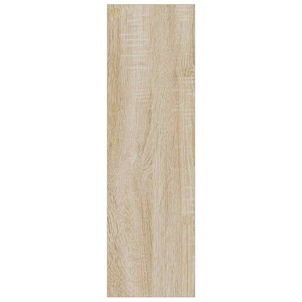 Scarpiera a Muro Rovere Sonoma 60x18x60 cm in Legno Multistrato