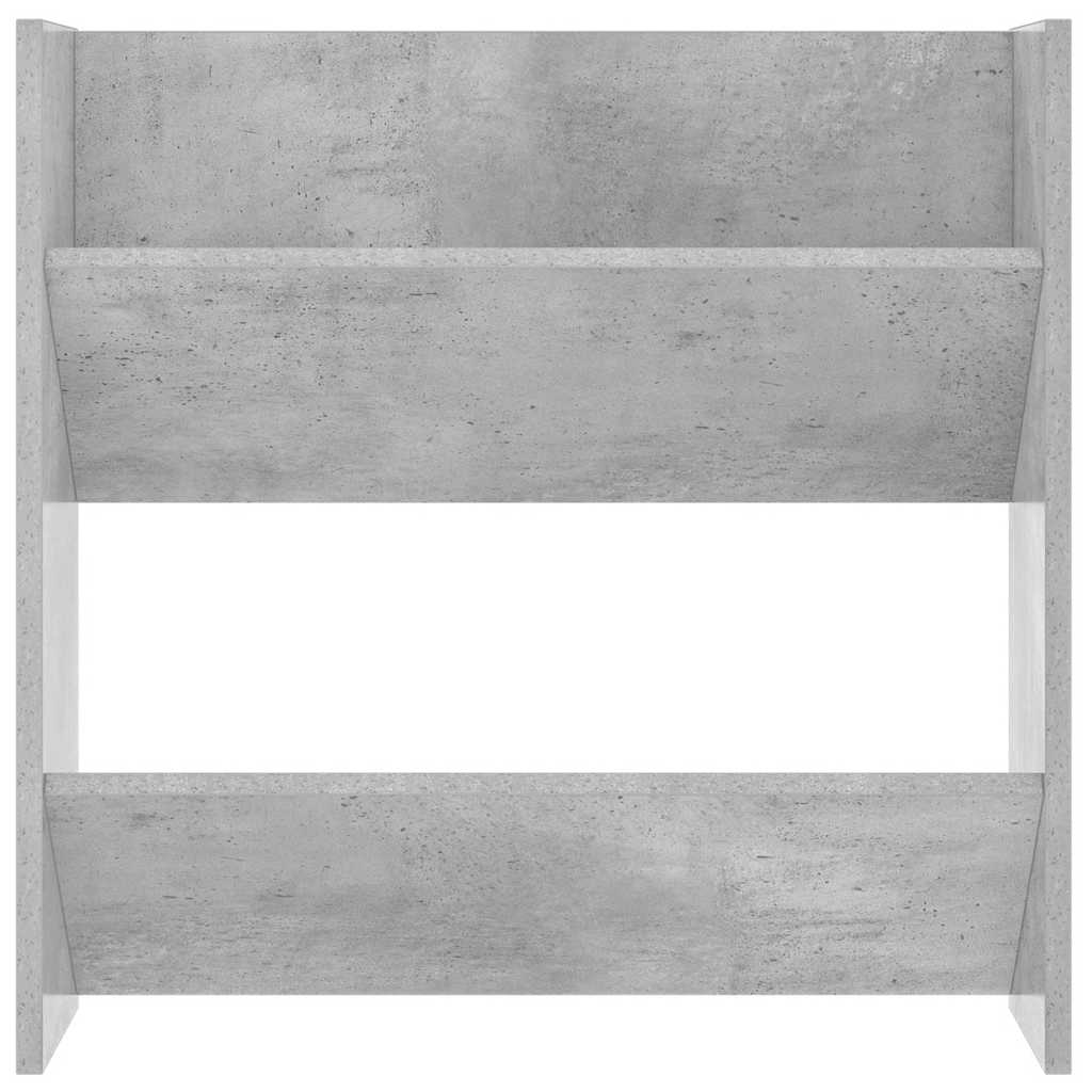 Scarpiere Muro 2pz Grigio Cemento 60x18x60cm Legno Multistrato