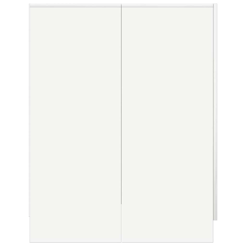 Mobile per Lavatrice Bianco 71x71,5x91,5 cm