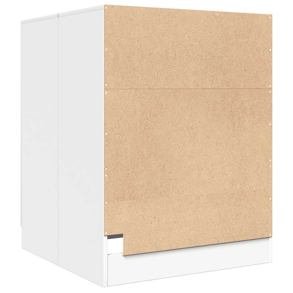 Mobile per Lavatrice Bianco 71x71,5x91,5 cm
