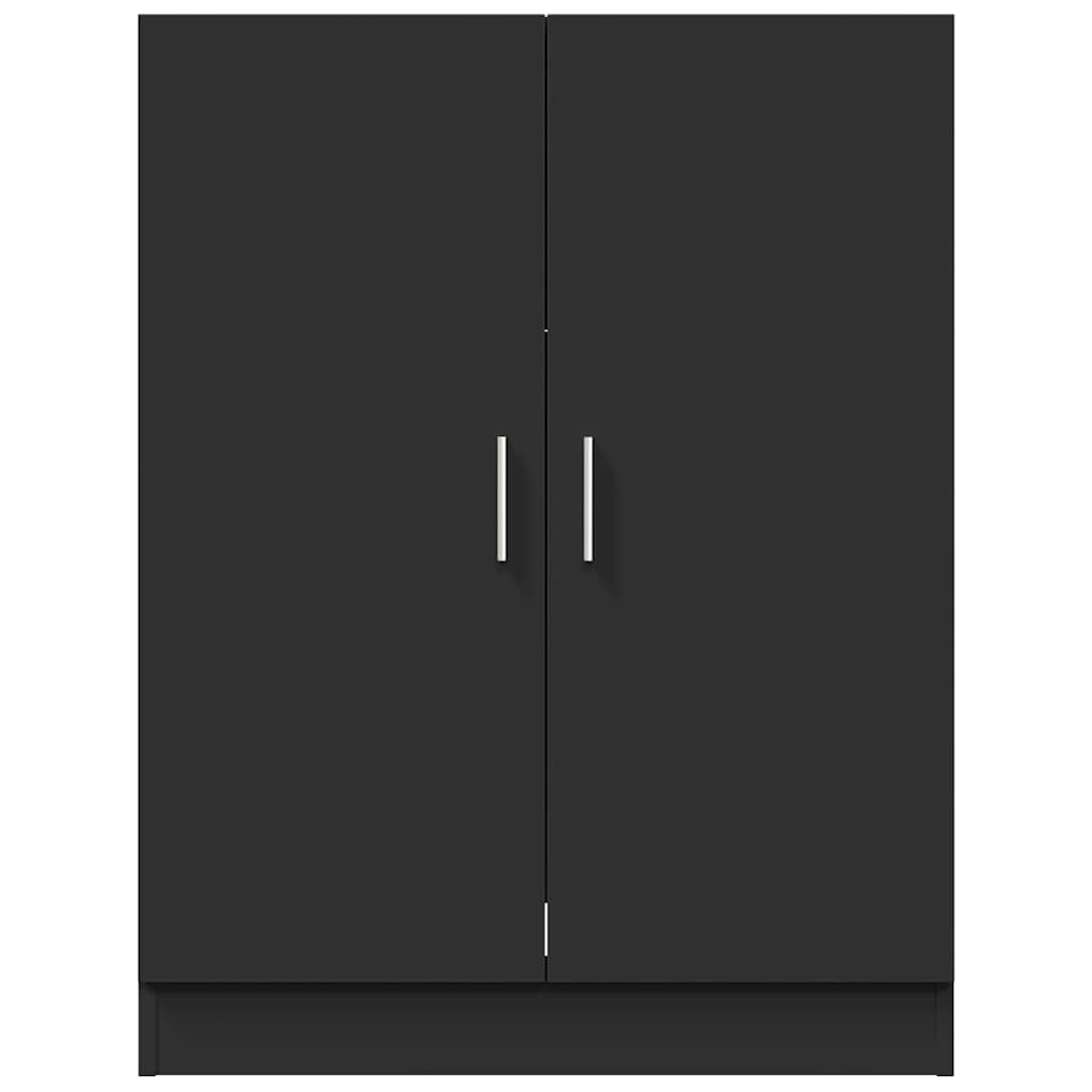 Mobile per Lavatrice Nero 71x71,5x91,5 cm