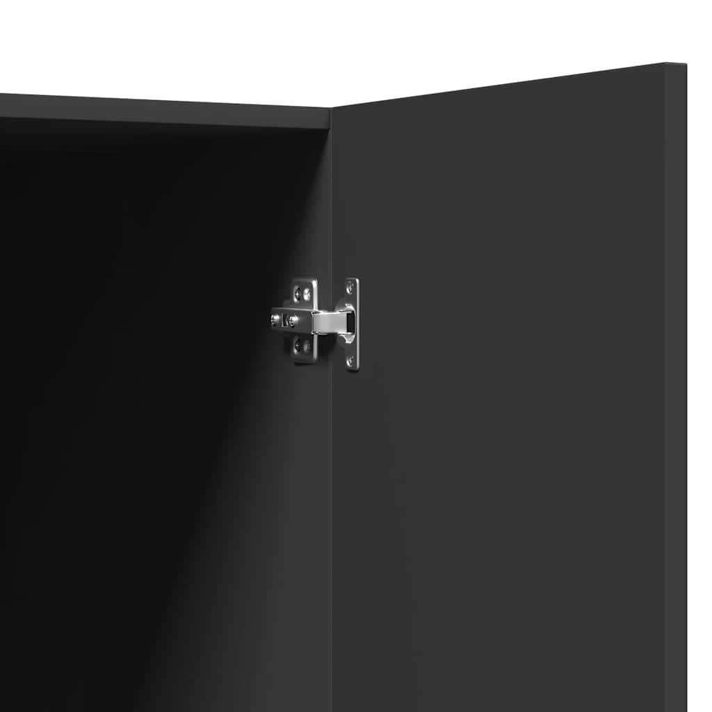 Mobile per Lavatrice Nero 71x71,5x91,5 cm