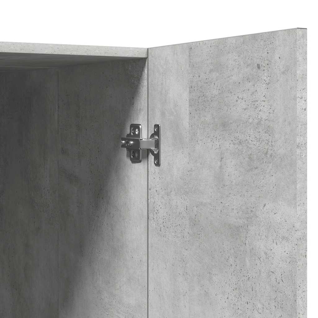 Mobile per Lavatrice Grigio Cemento 71x71,5x91,5 cm