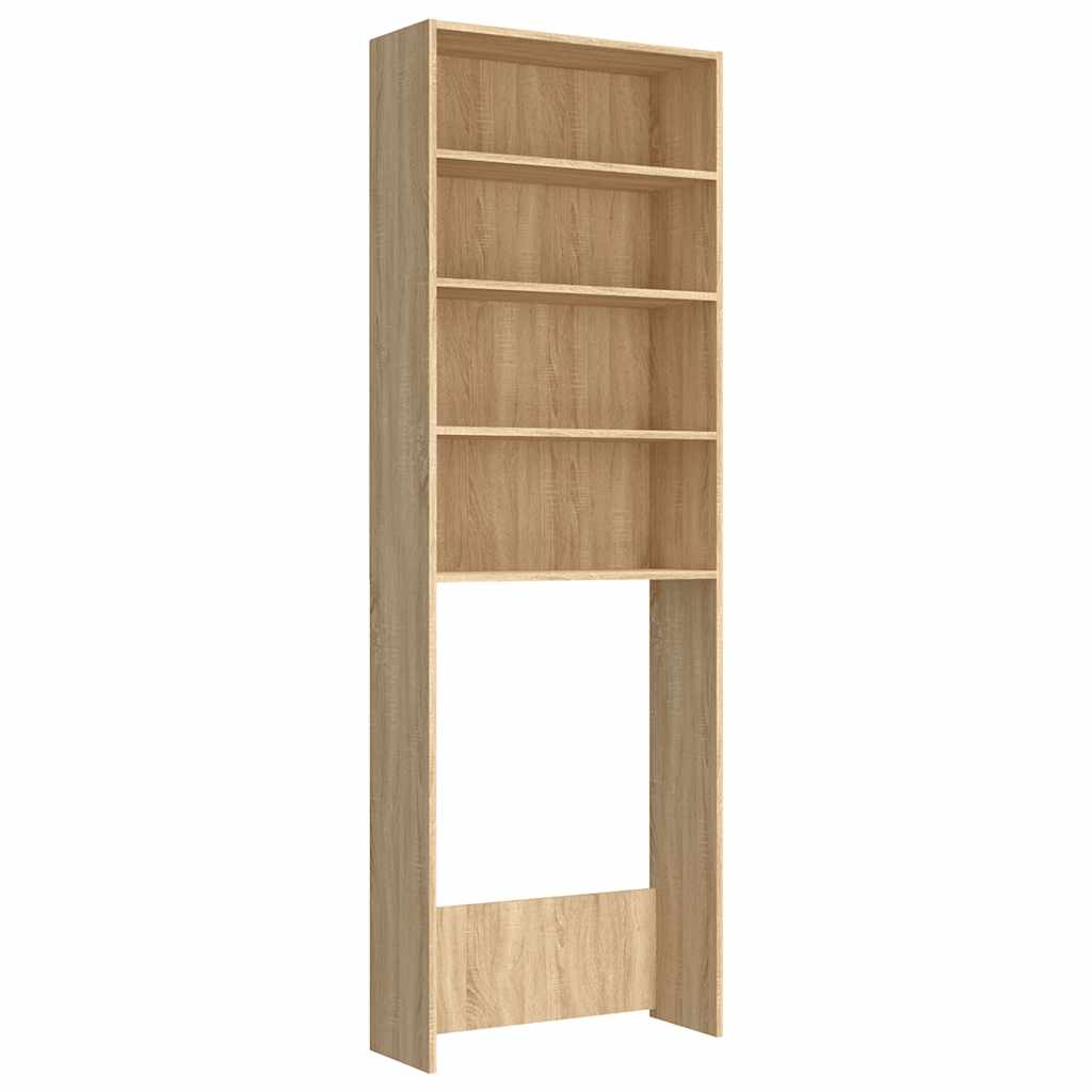 Mobile per Lavatrice Rovere Sonoma 64x24x190 cm