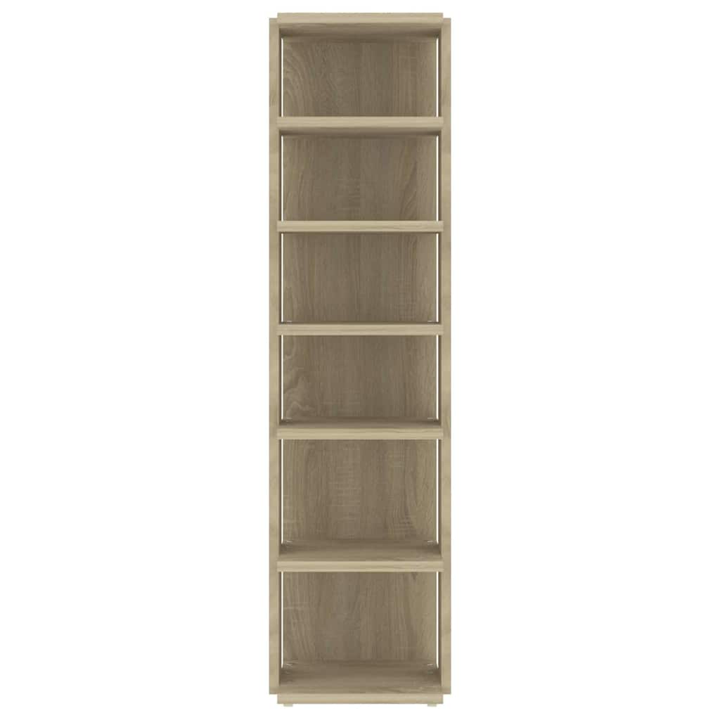 Scarpiere 2 pz Rovere sonoma 27,5x27x102 cm