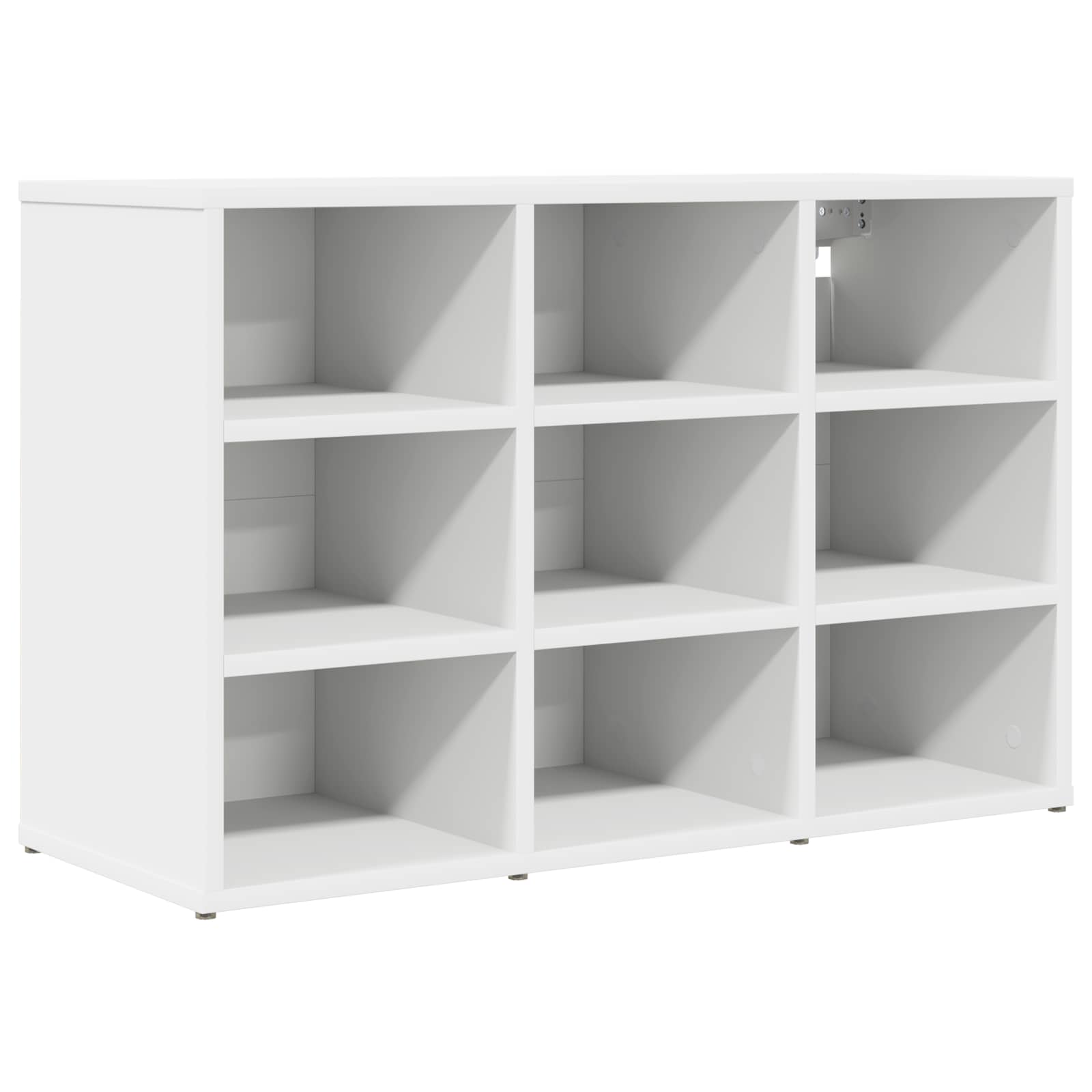 Mobile per scarpe 77,5 x 30 x 51 cm Legno ingegnerizzato Bianco
