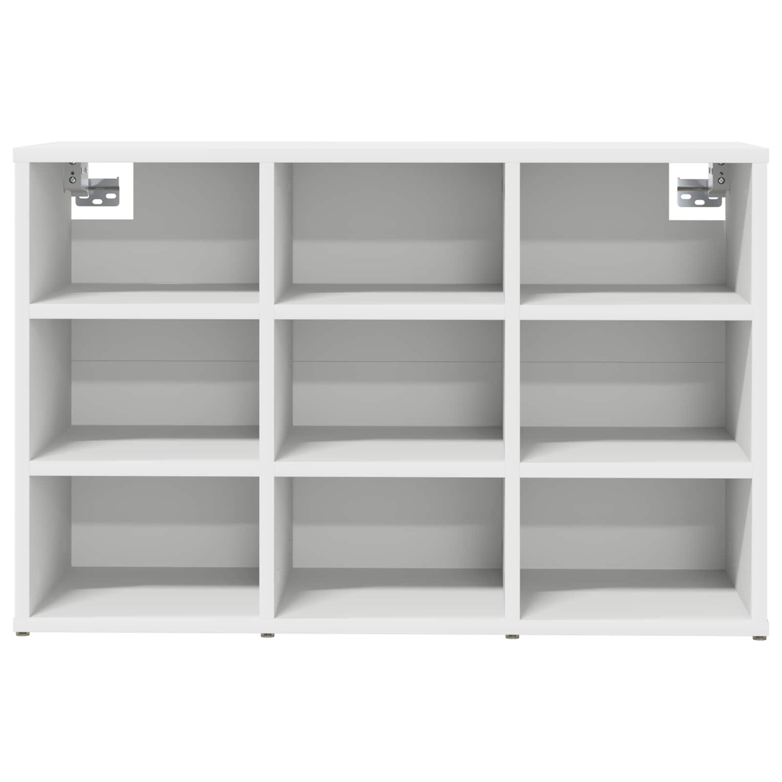 Mobile per scarpe 77,5 x 30 x 51 cm Legno ingegnerizzato Bianco