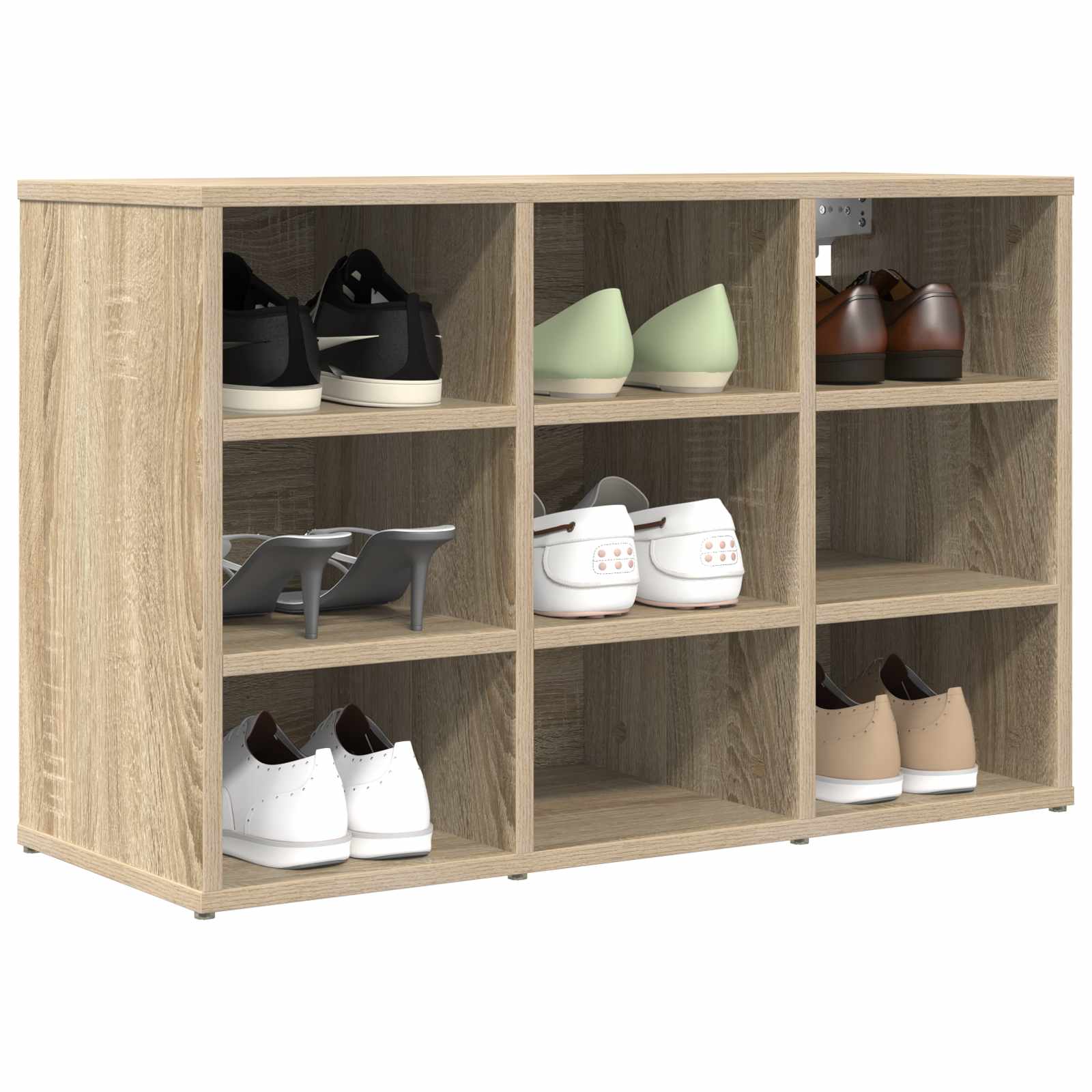 Mobile per scarpe 77,5 x 30 x 51 cm Legno ingegnerizzato