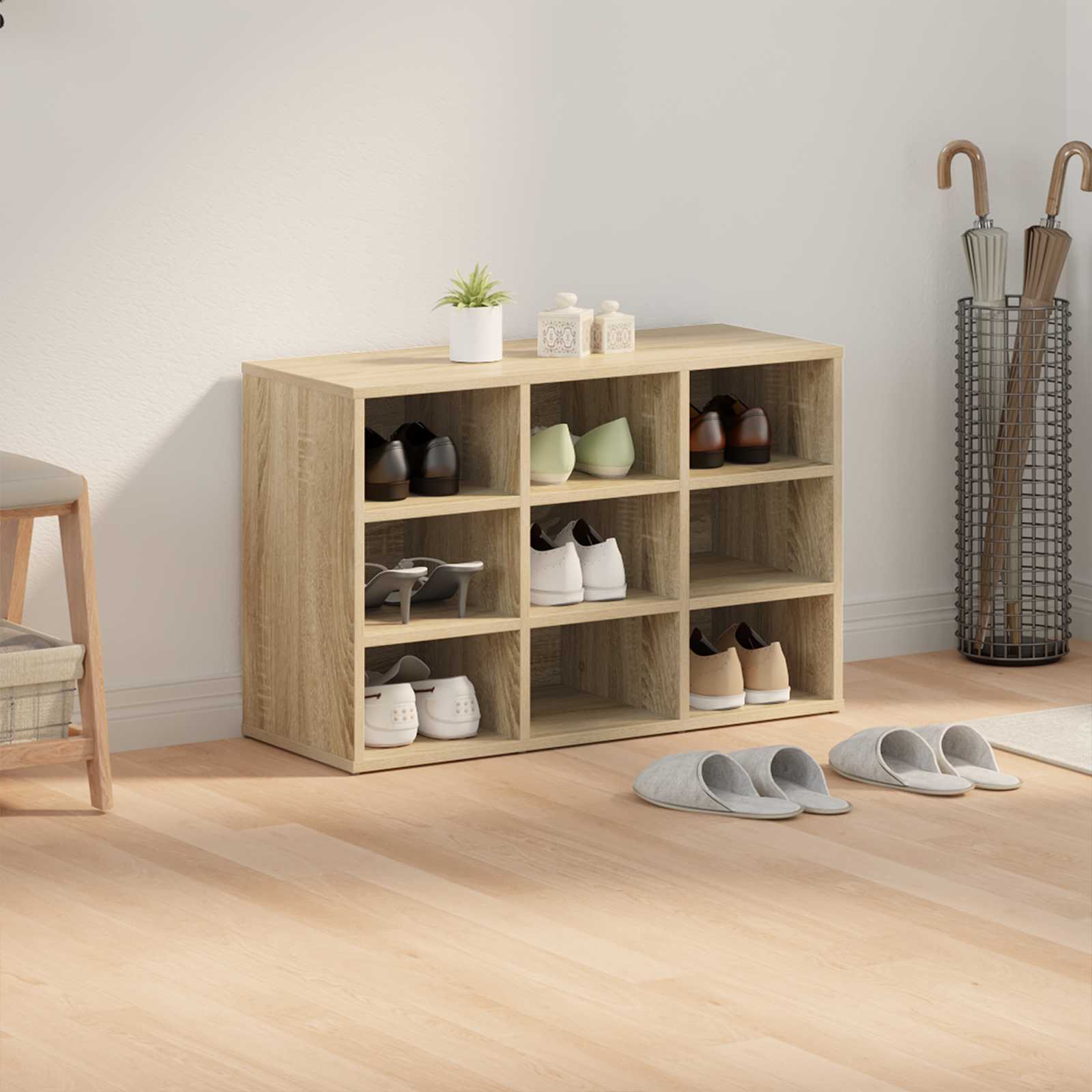 Mobile per scarpe 77,5 x 30 x 51 cm Legno ingegnerizzato