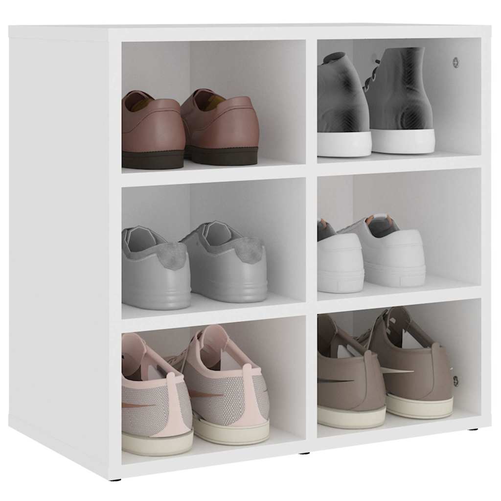Scarpiere 2 pz Bianche 52,5x30x50 cm