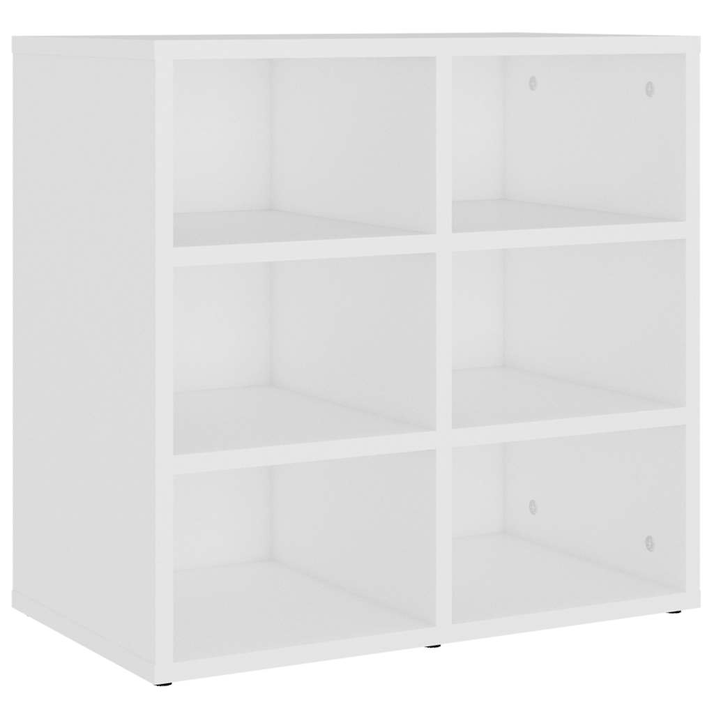 Scarpiere 2 pz Bianche 52,5x30x50 cm