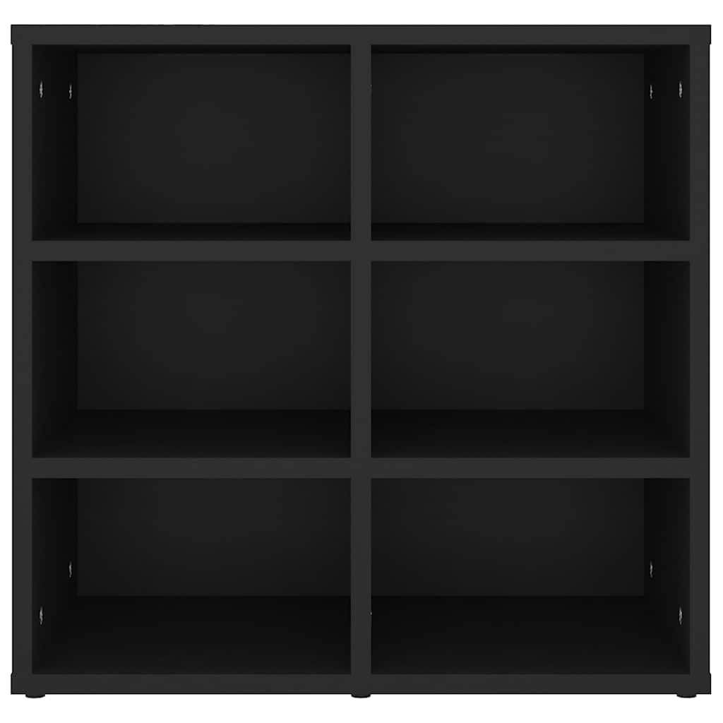 Scarpiere 2 pz Nere 52,5x30x50 cm