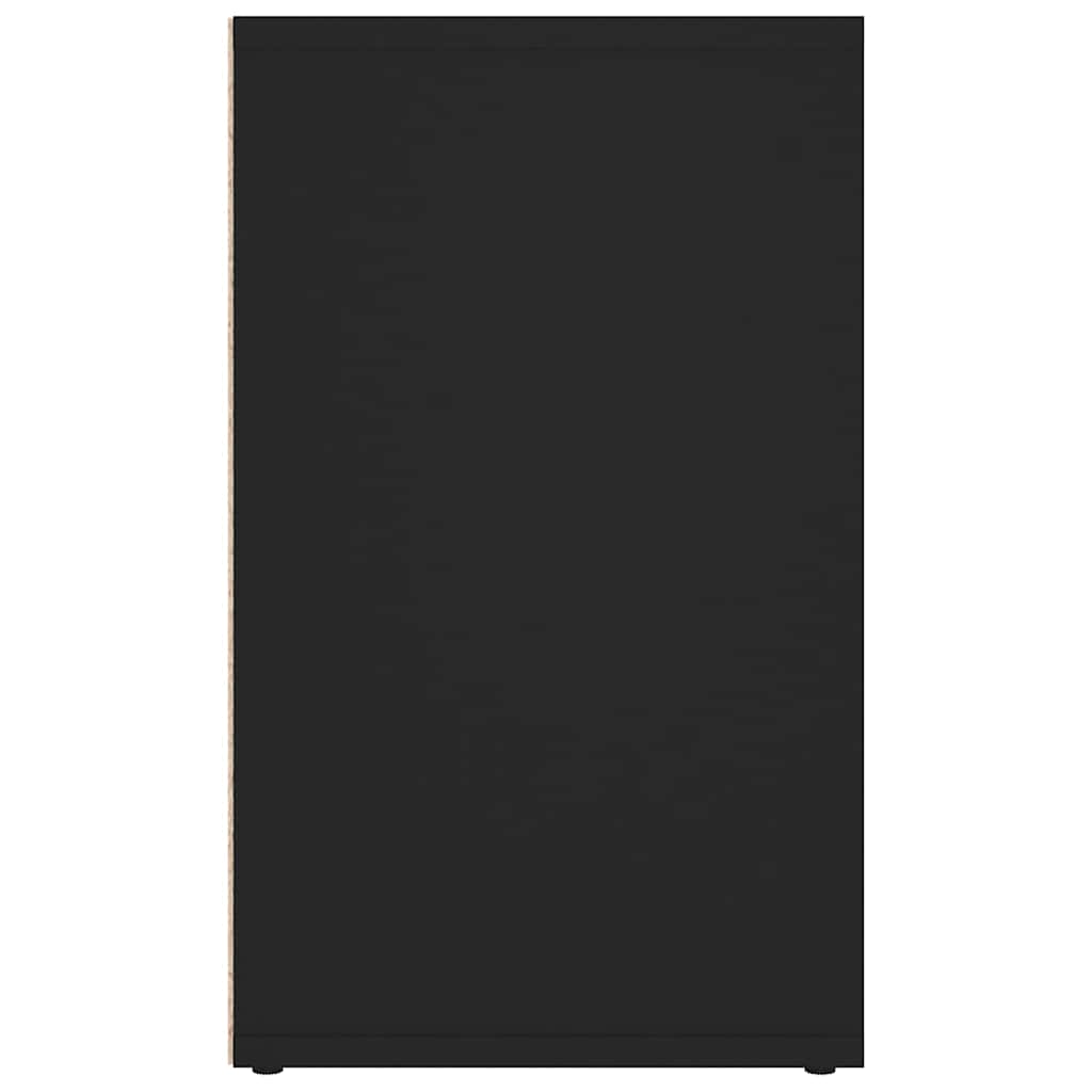 Scarpiere 2 pz Nere 52,5x30x50 cm
