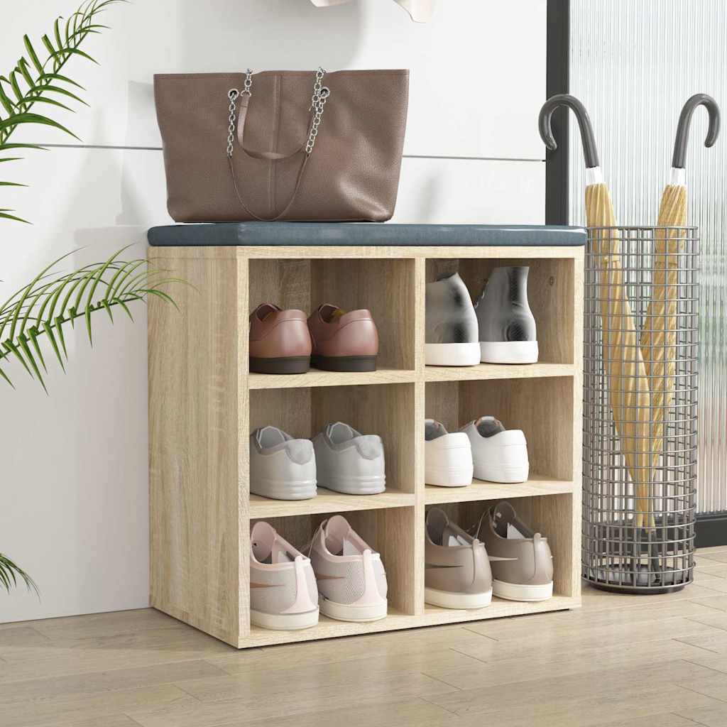 Scarpiera Rovere Sonoma 52,5x30x50 cm