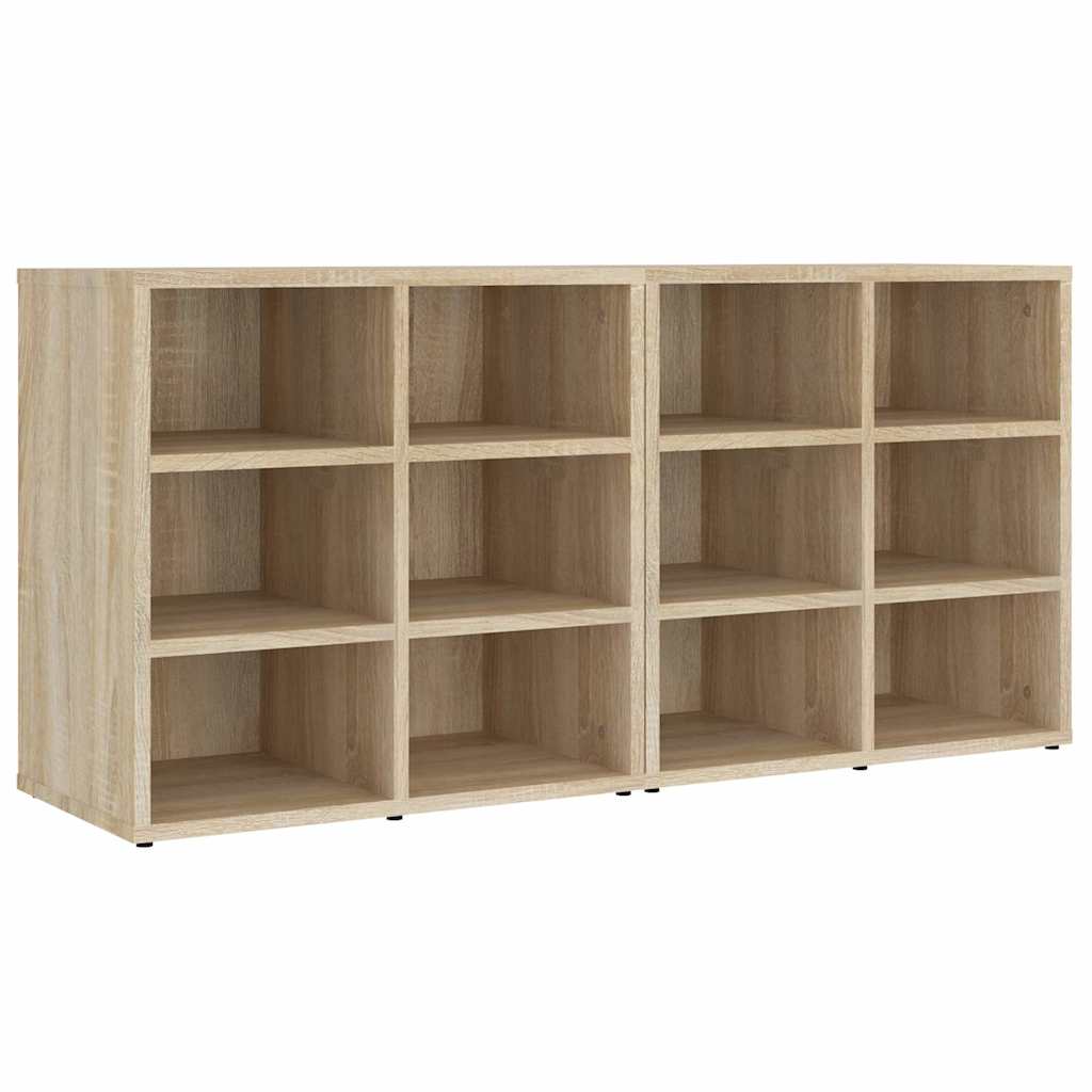 Scarpiere 2 pz Rovere Sonoma 52,5x30x50 cm