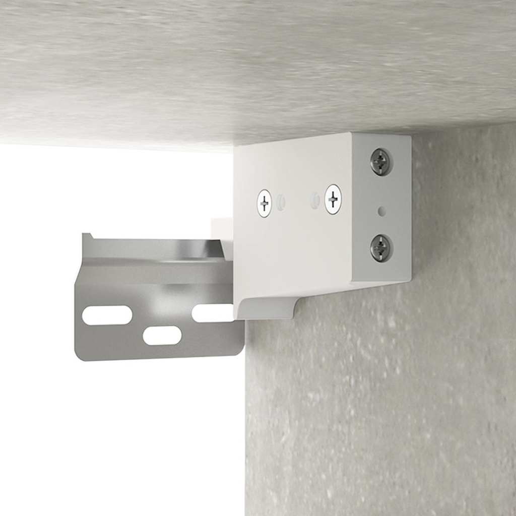 Scarpiera Grigio Cemento 52,5x30x50 cm