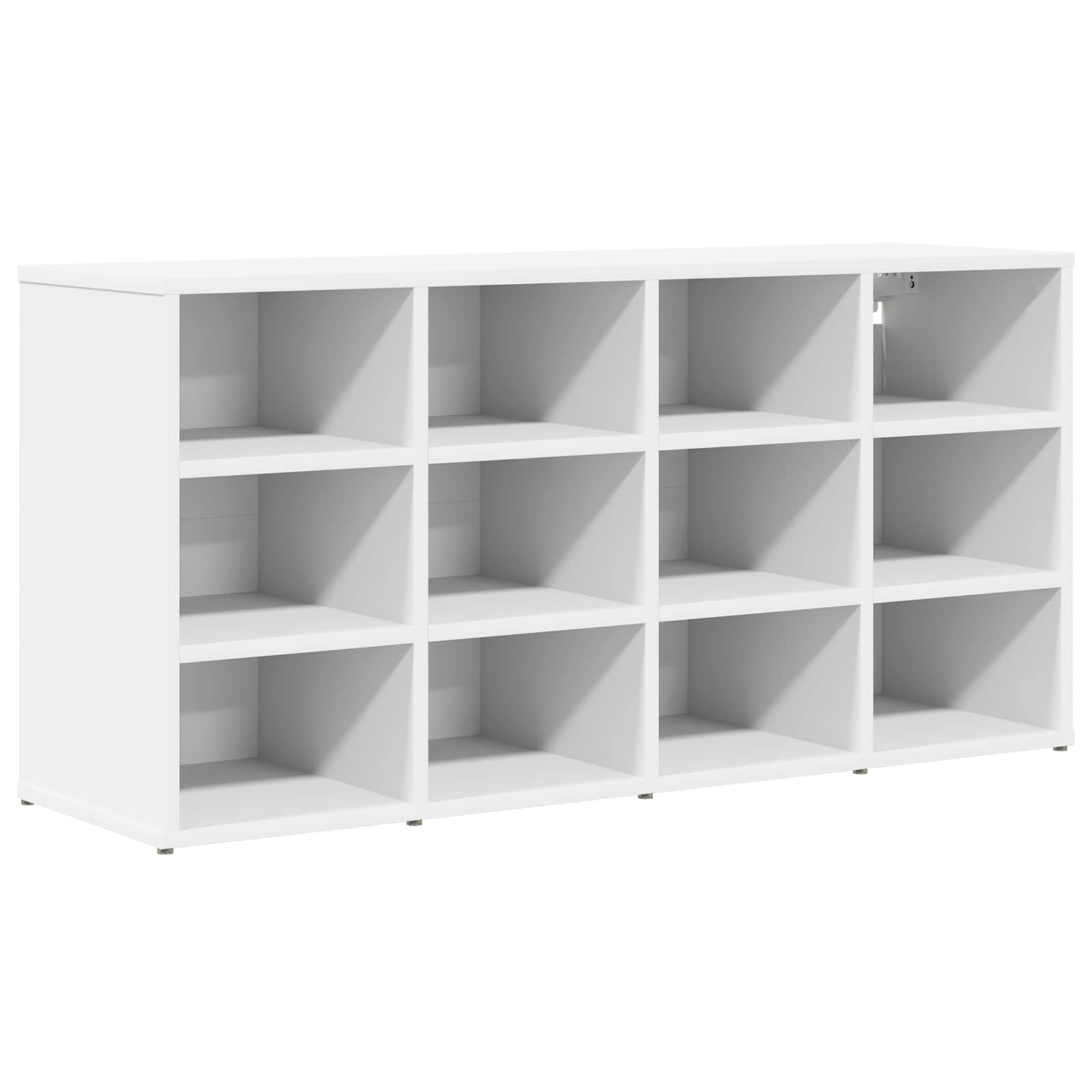 Mobile per scarpe 103 x 30 x 51 cm Legno ingegnerizzato Bianco