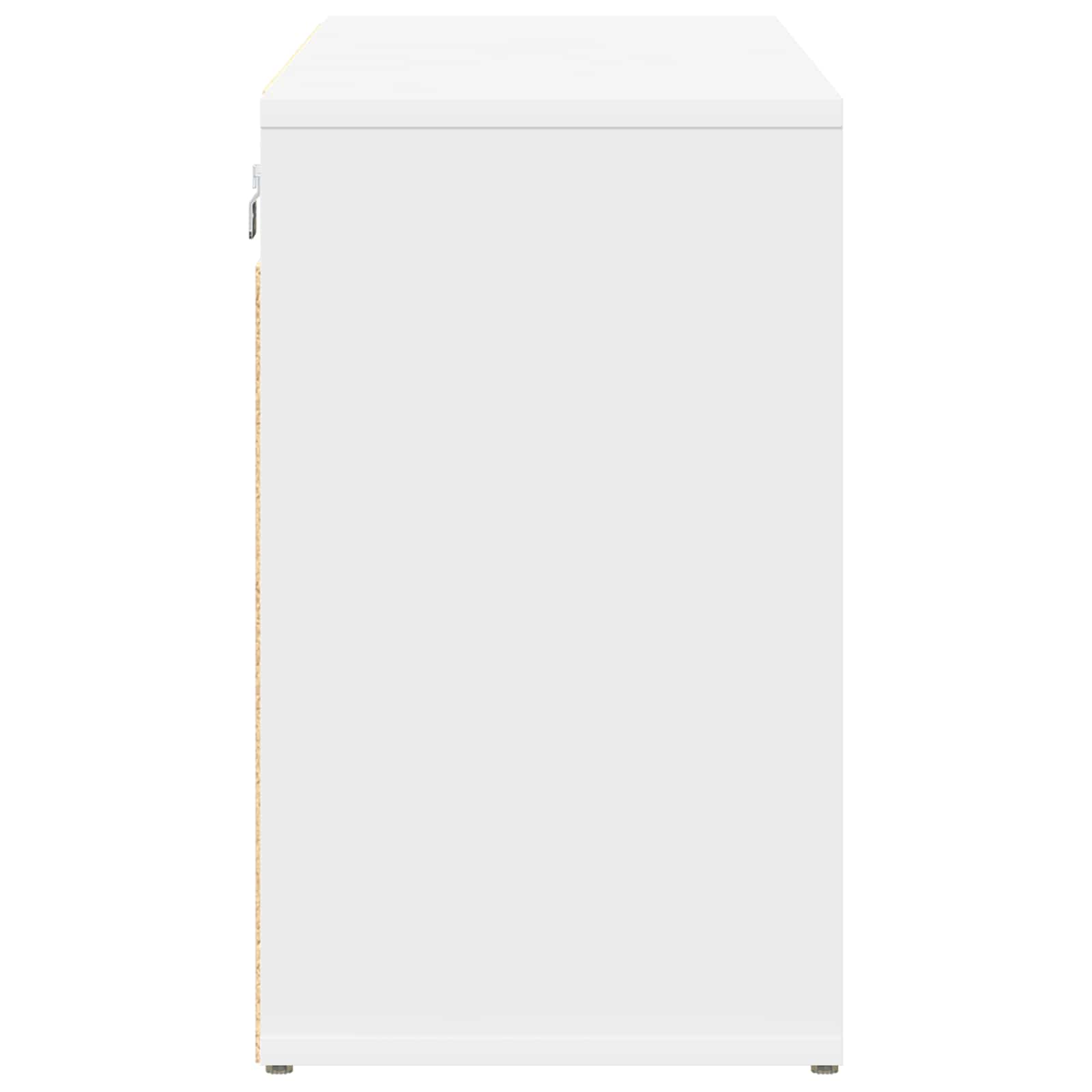 Mobile per scarpe 103 x 30 x 51 cm Legno ingegnerizzato Bianco
