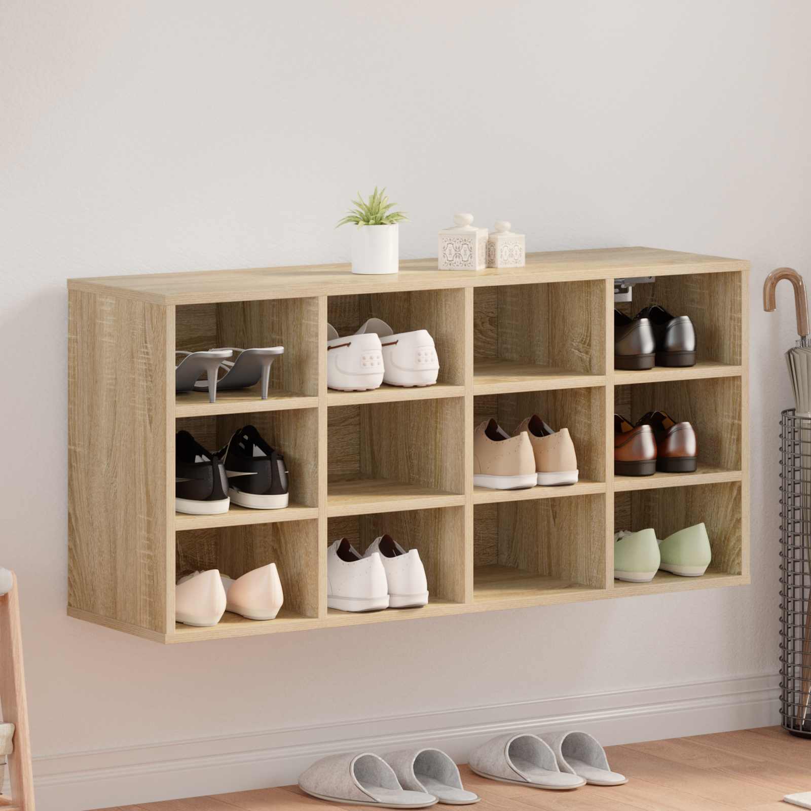 Mobile per scarpe 103 x 30 x 51 cm Legno ingegnerizzato
