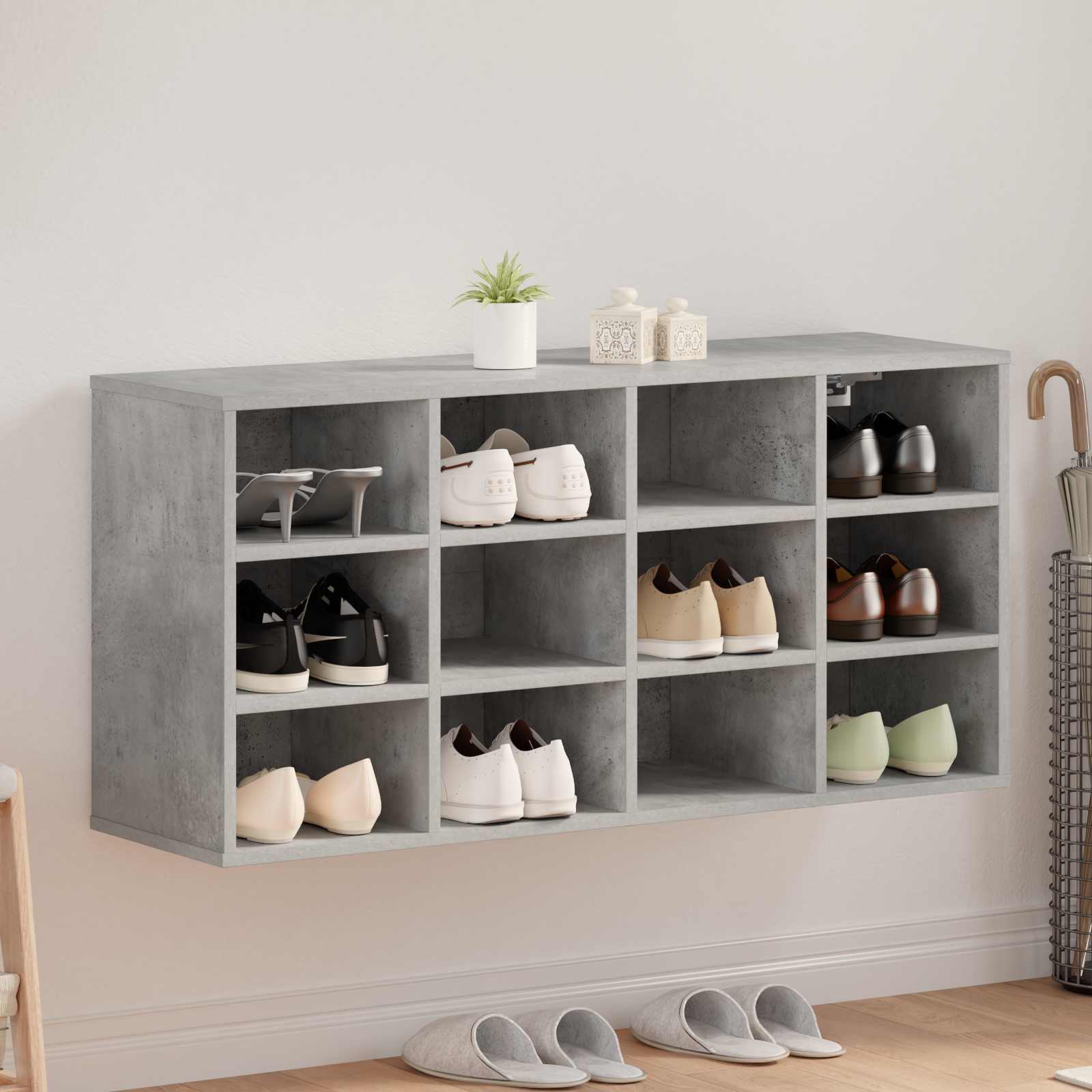 Mobile per scarpe 103 x 30 x 51 cm Legno ingegnerizzato
