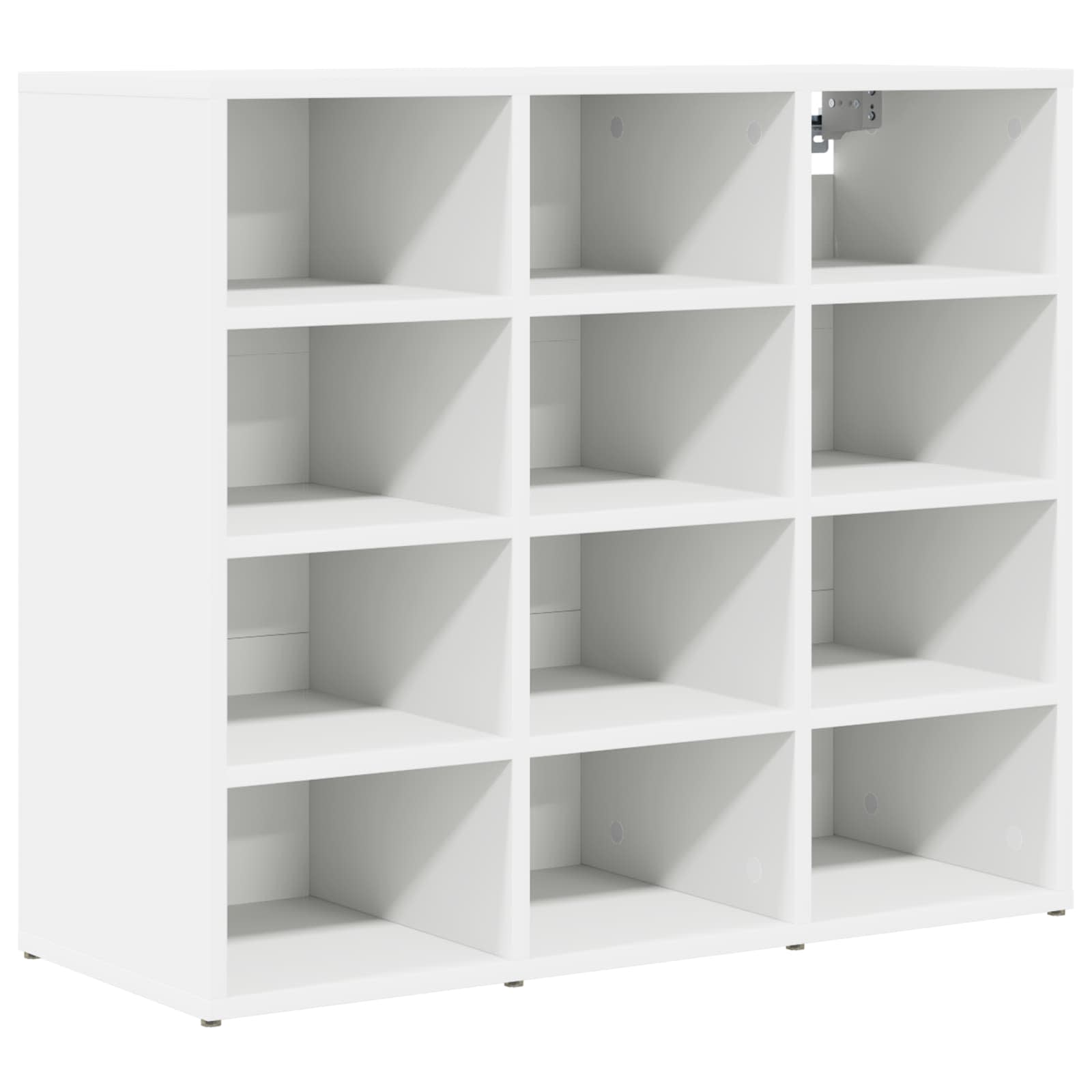 Mobile per scarpe 77,5 x 30 x 67 cm Legno ingegnerizzato Bianco