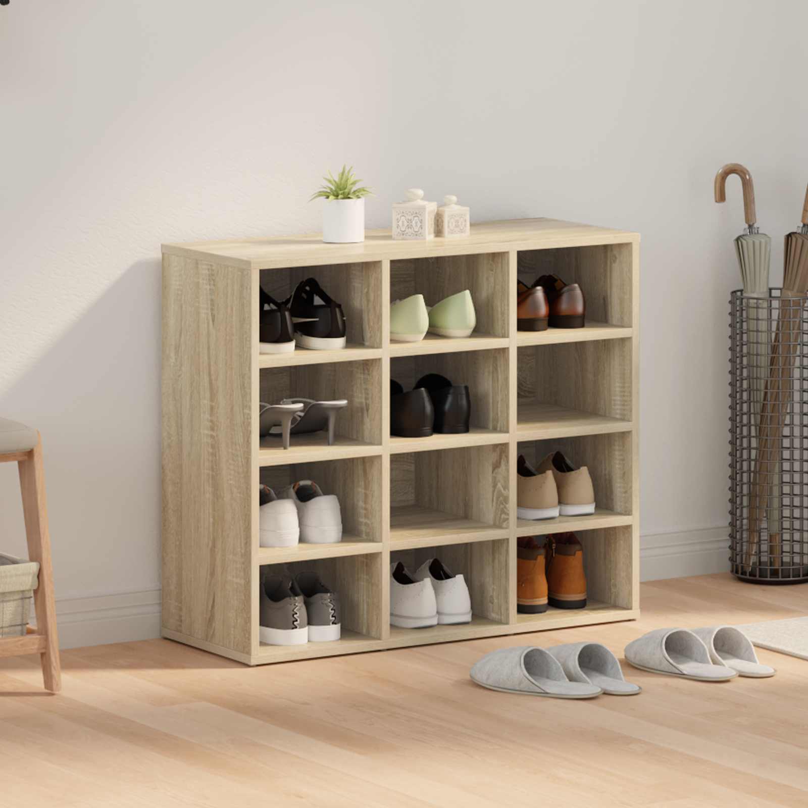 Mobile per scarpe 77,5 x 30 x 67 cm Legno ingegnerizzato