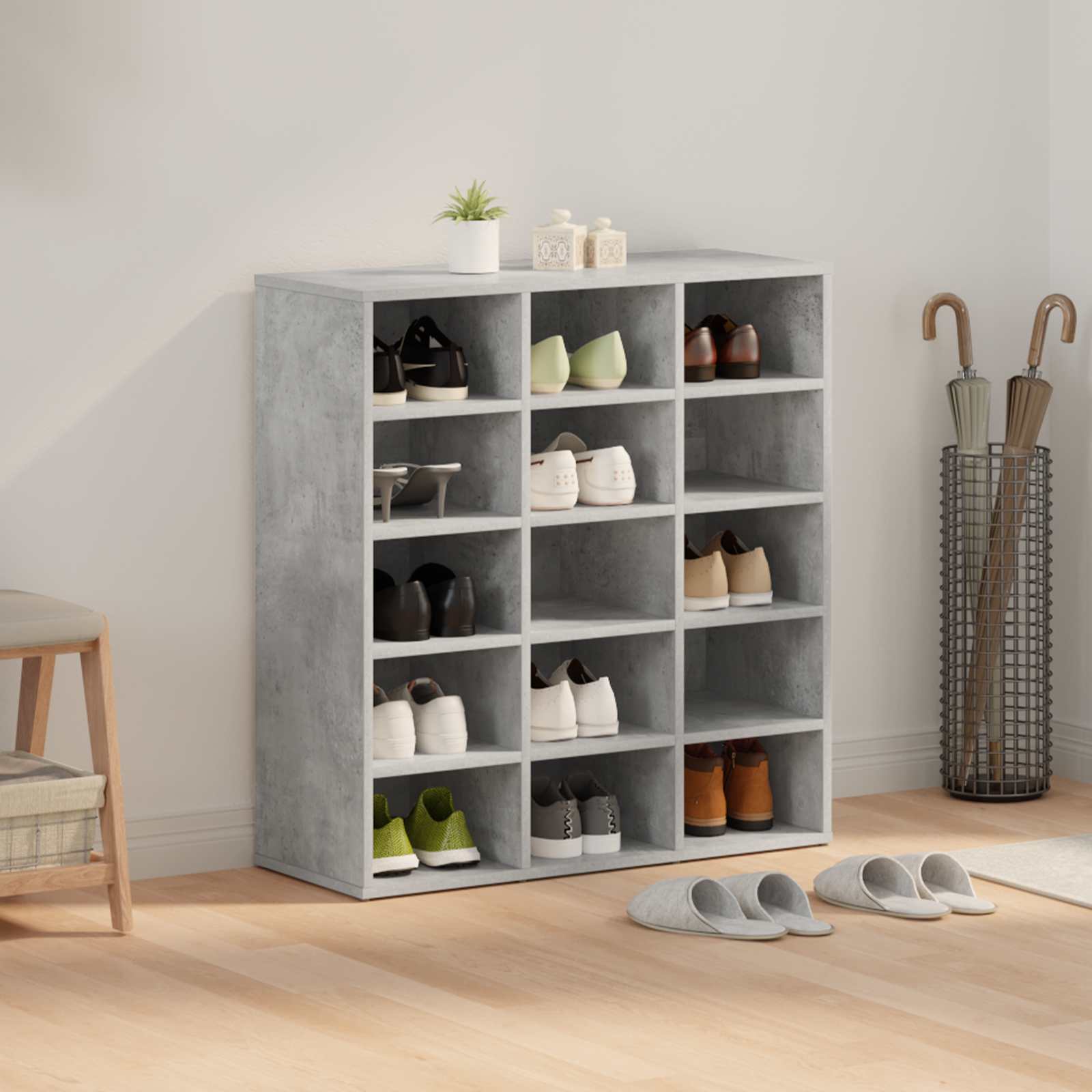 Mobile per scarpe 77,5 x 30 x 83,5 cm Legno ingegnerizzato