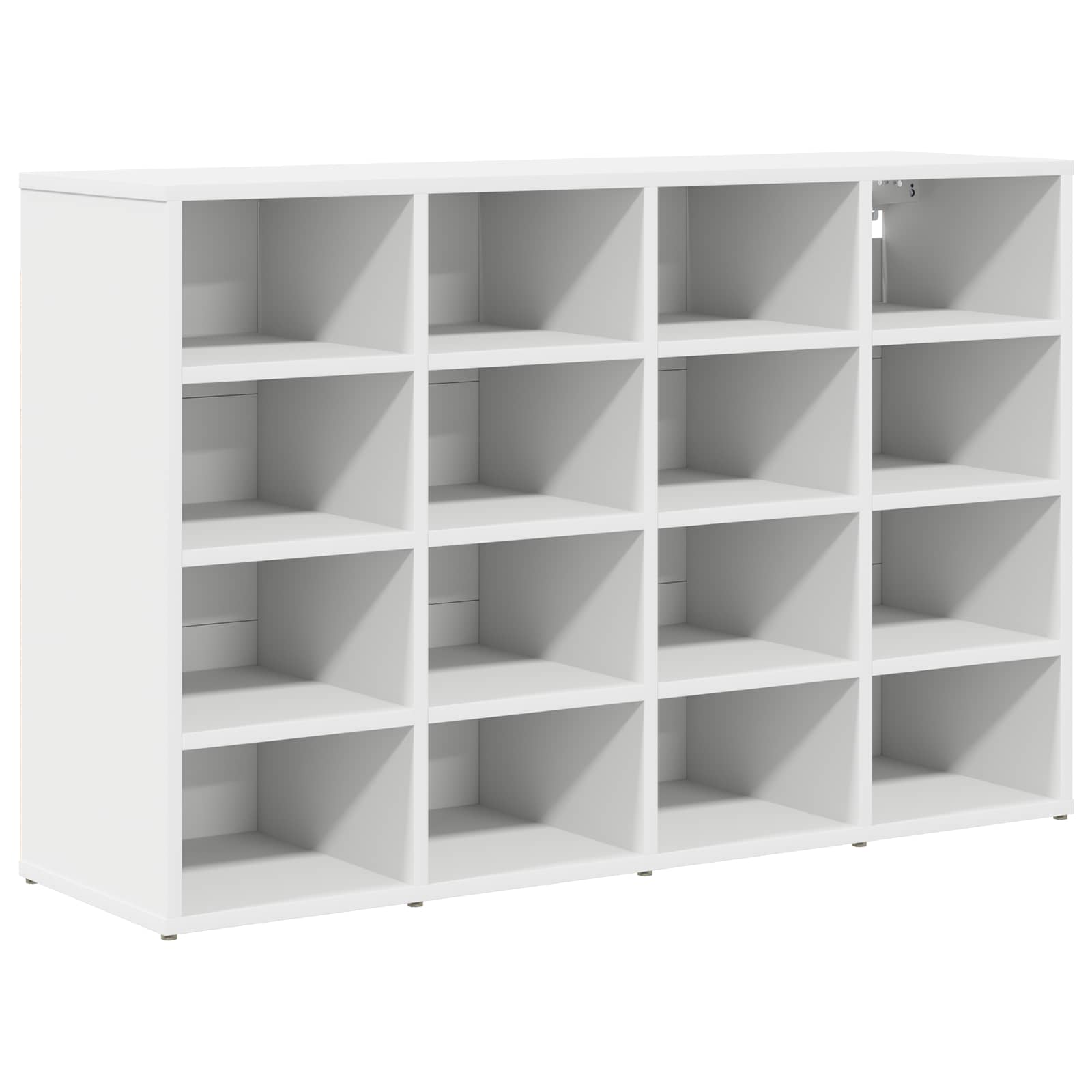 Mobile per scarpe 103 x 30 x 67 cm Legno ingegnerizzato Bianco